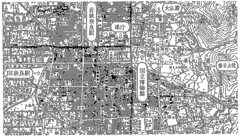 社会・地形図（三重県公立高校入試問題）